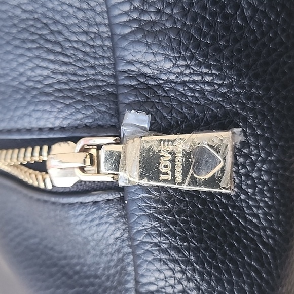 LOVE MOSCHINO Milano BORSA Black Leather Chain Strap Bag - Picture 8 of 13